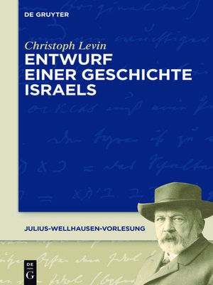cover image of Entwurf einer Geschichte Israels